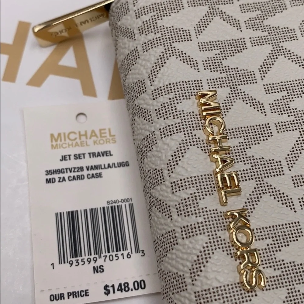 MICHAEL KORS JET SET TRAVEL MD ZA CARD CASE
